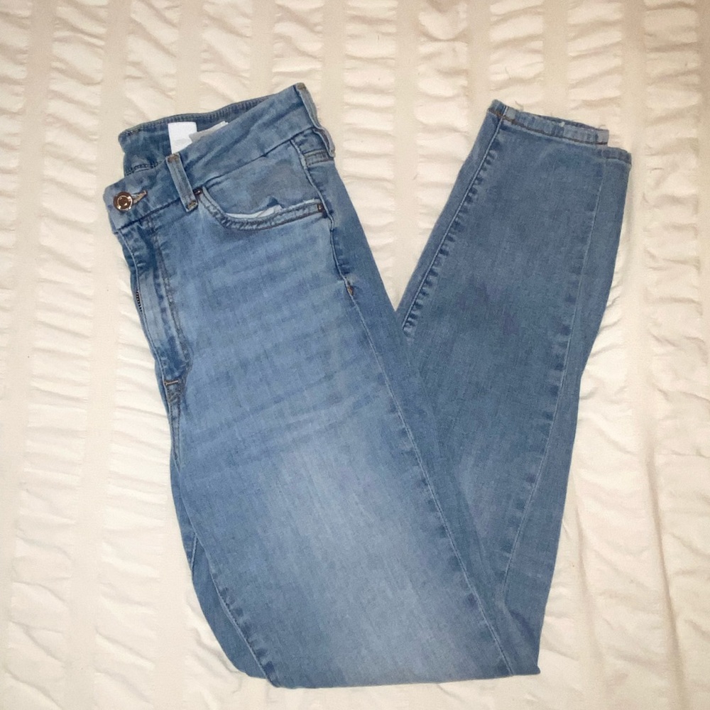 H&M Super Skinny High-waisted Jeans Size 30